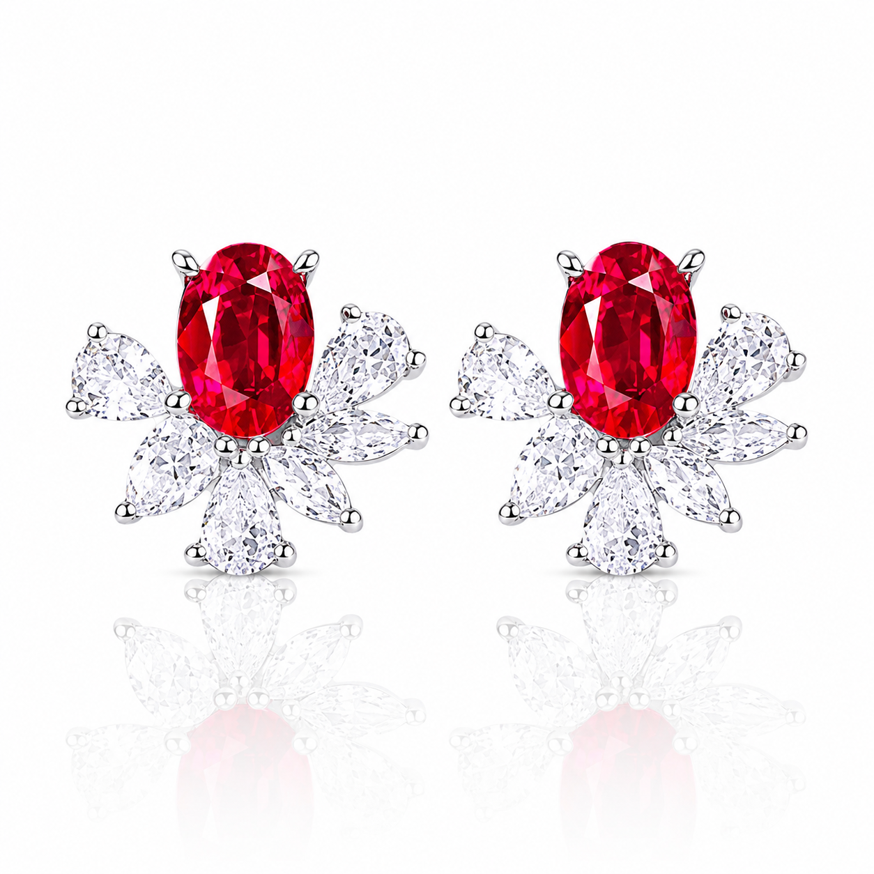 Camélia Earrings