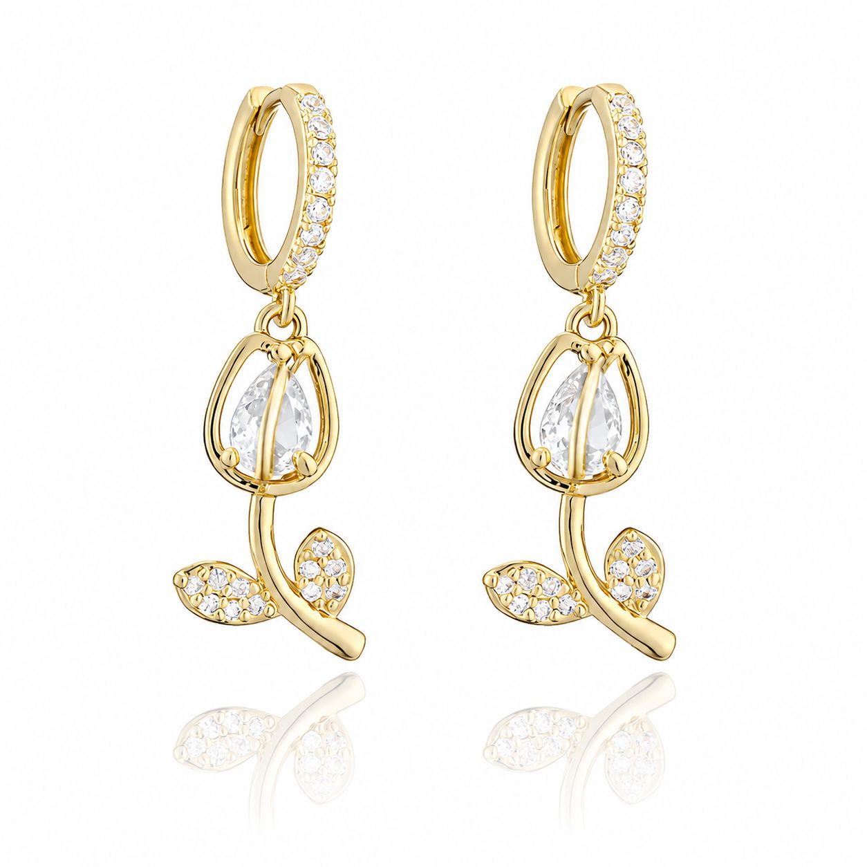 Rosé Earrings