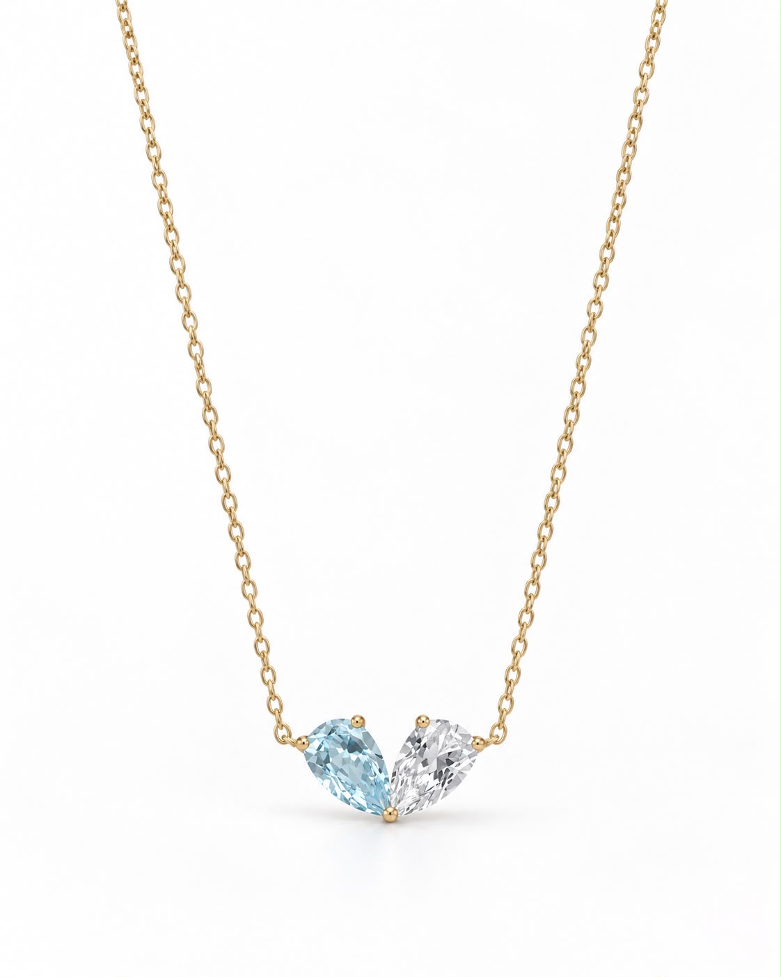 Élia birthstone necklace, personalised pendant necklace